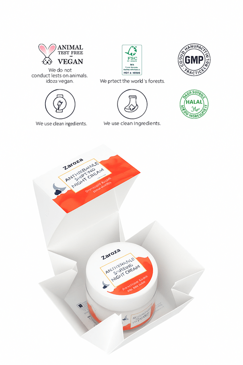 Retinol Moisturizing Night Face Cream Anti Wrinkle Lifting Night Cream